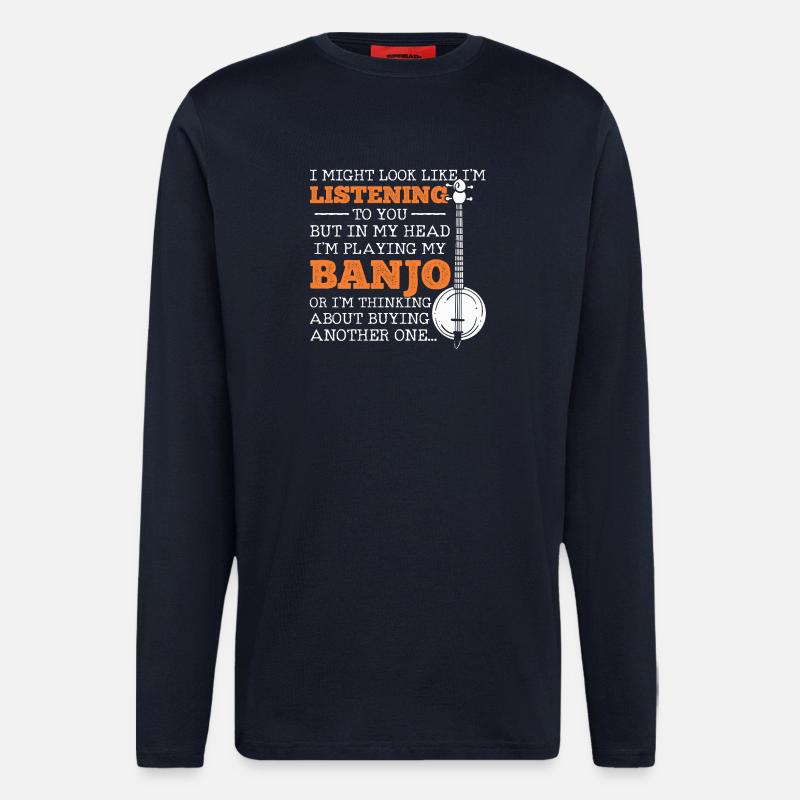 Banjo - Langarmshirt - made by SPREAD  - DARK NAVY