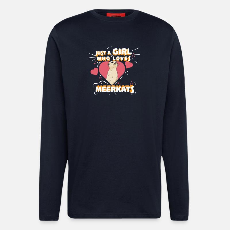 Erdmännchen - Langarmshirt - made by SPREAD  - DARK NAVY