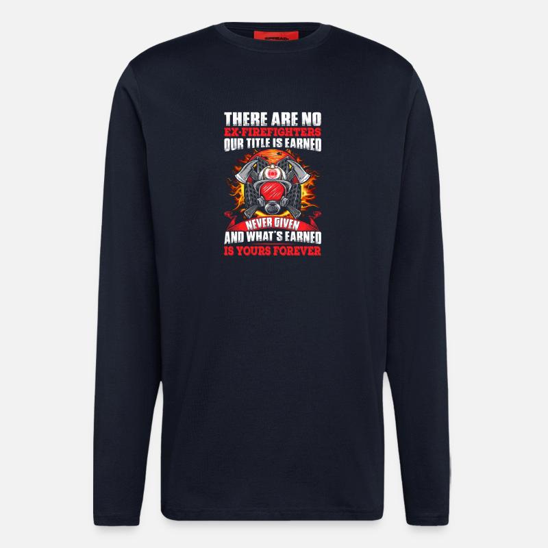 Feuerwehrmann - Langarmshirt - made by SPREAD - DARK NAVY