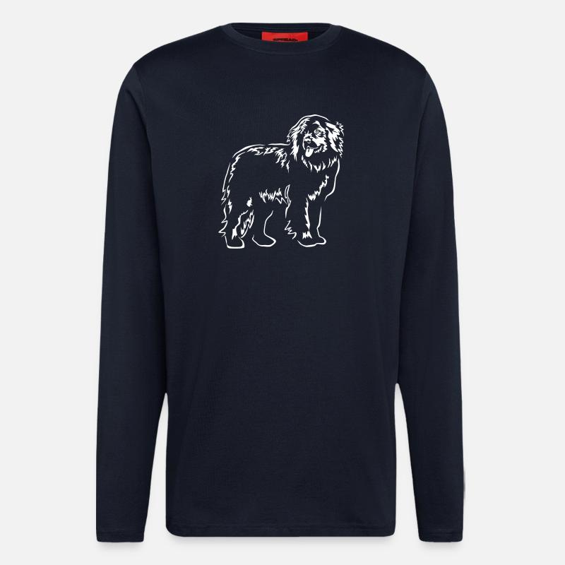 Neufundländer "Black Edition" - Langarmshirt - made by SPREAD  - DARK NAVY