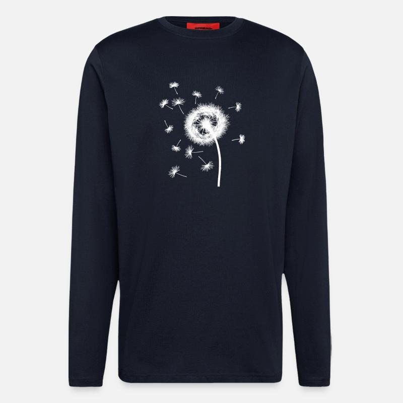 Pusteblume - Langarmshirt - made by SPREAD - DARK NAVY