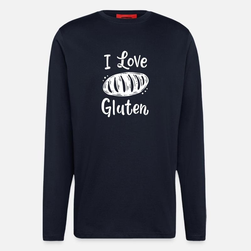 Brot Bäcker - Langarmshirt - made by SPREAD  - DARK NAVY