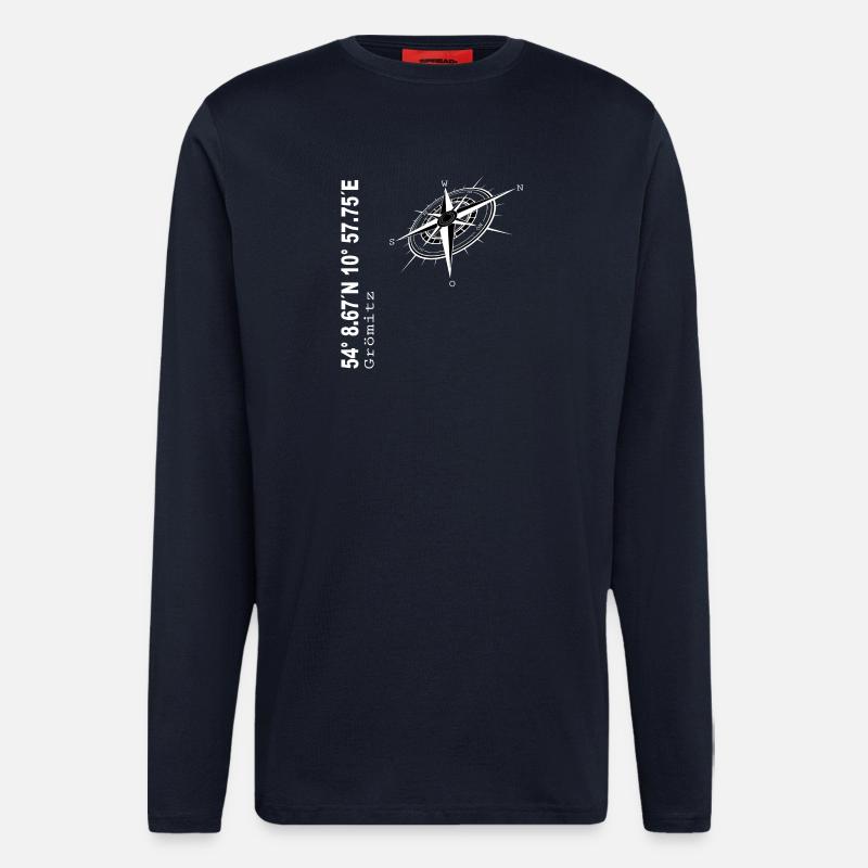 Grömitz - Langarmshirt - made by SPREAD  - DARK NAVY