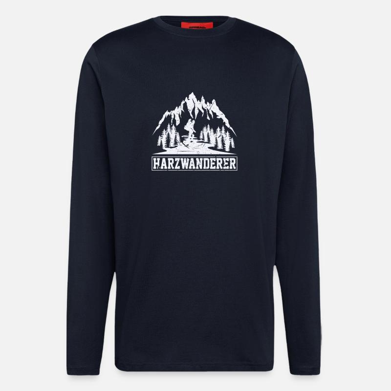 Harzwanderer - Langarmshirt - made by SPREAD  - DARK NAVY