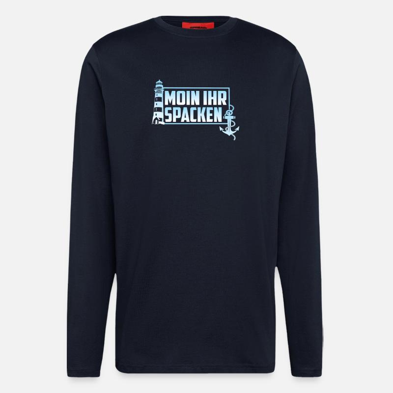 MOIN IHR SPACKEN - Langarmshirt - made by SPREAD  - DARK NAVY