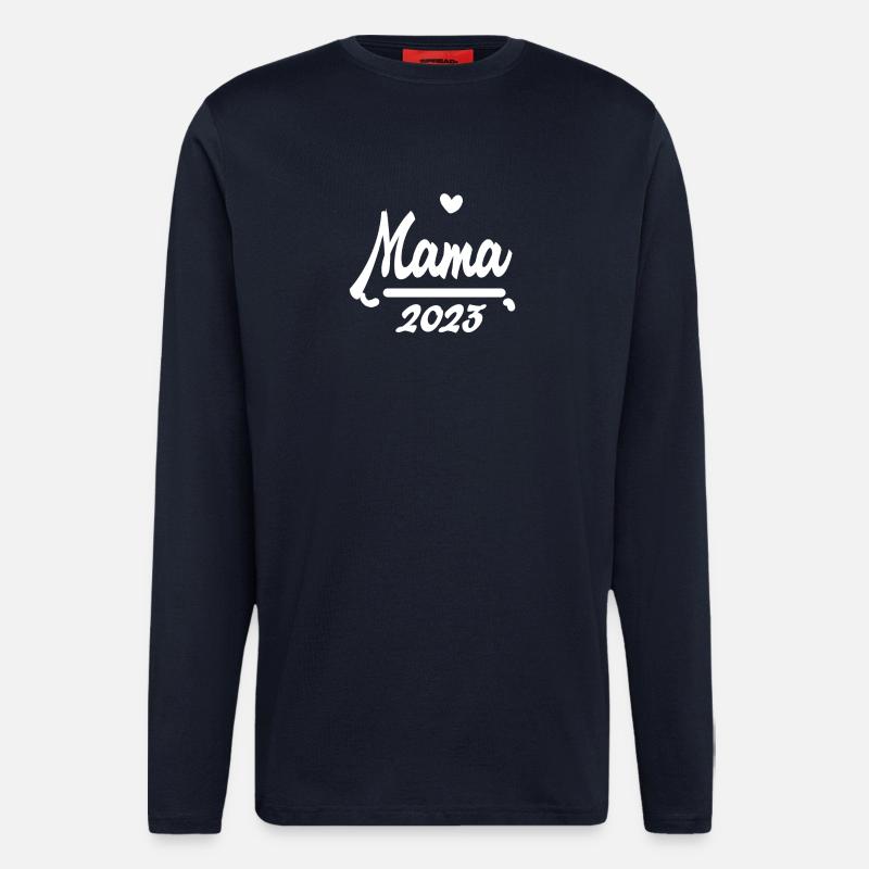 Mama 2023 Mutter - Langarmshirt - made by SPREAD - DARK NAVY