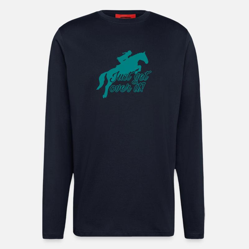 Just get over it - Langarmshirt - made by SPREAD  - DARK NAVY
