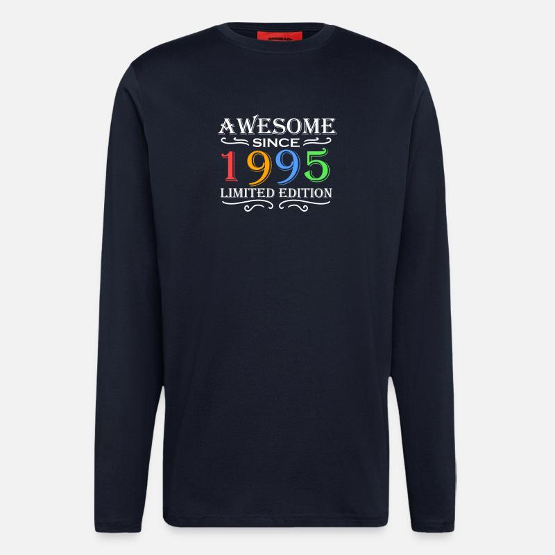 1995 - Born 1995 - Longsleeve - made by SPREAD  - DARK NAVY