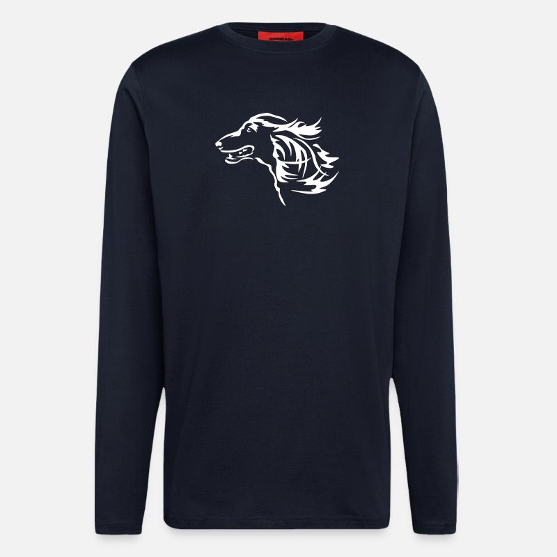 Afghan Head "Black Edition" - Longsleeve - made by SPREAD - DARK NAVY