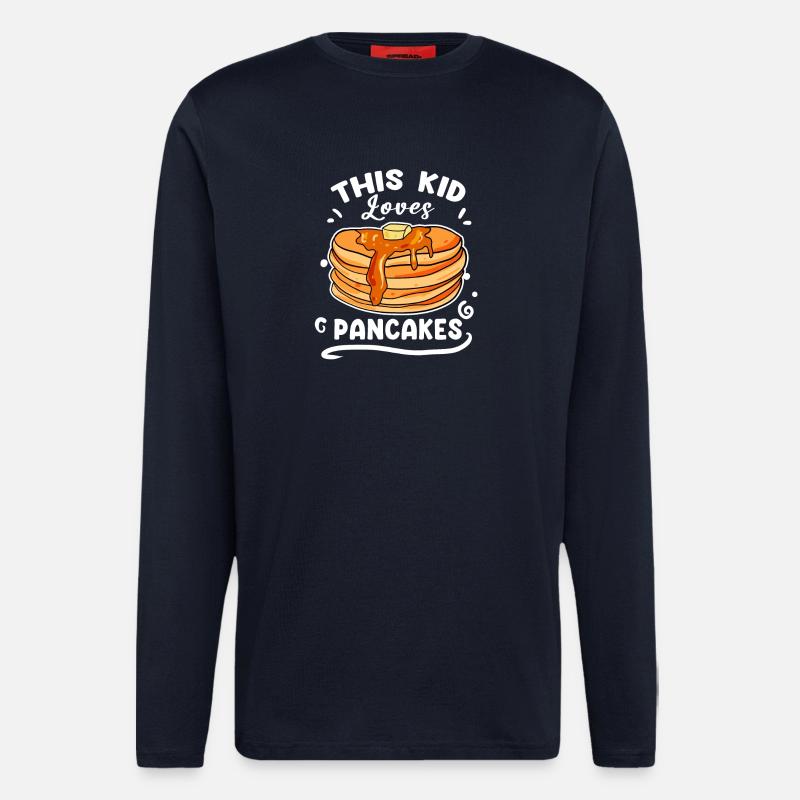 Pancake Love - Longsleeve - made by SPREAD  - DARK NAVY