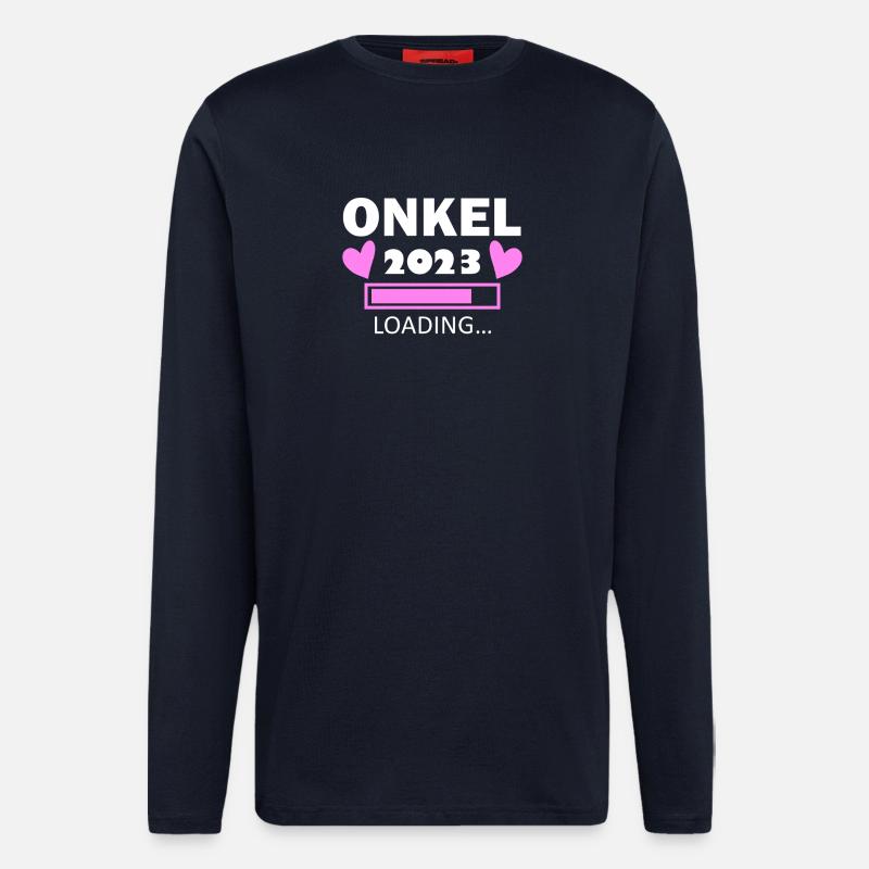 Onkel Loading 2023 - Langarmshirt - made by SPREAD - DARK NAVY