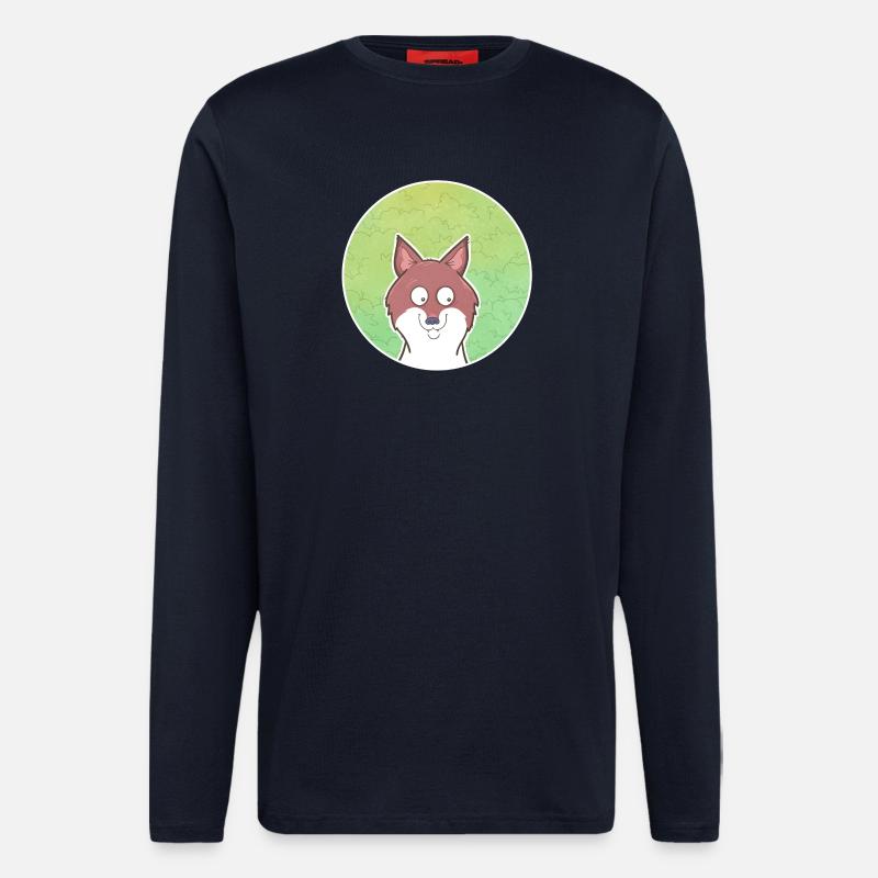 Fox - Longsleeve - made by SPREAD  - DARK NAVY