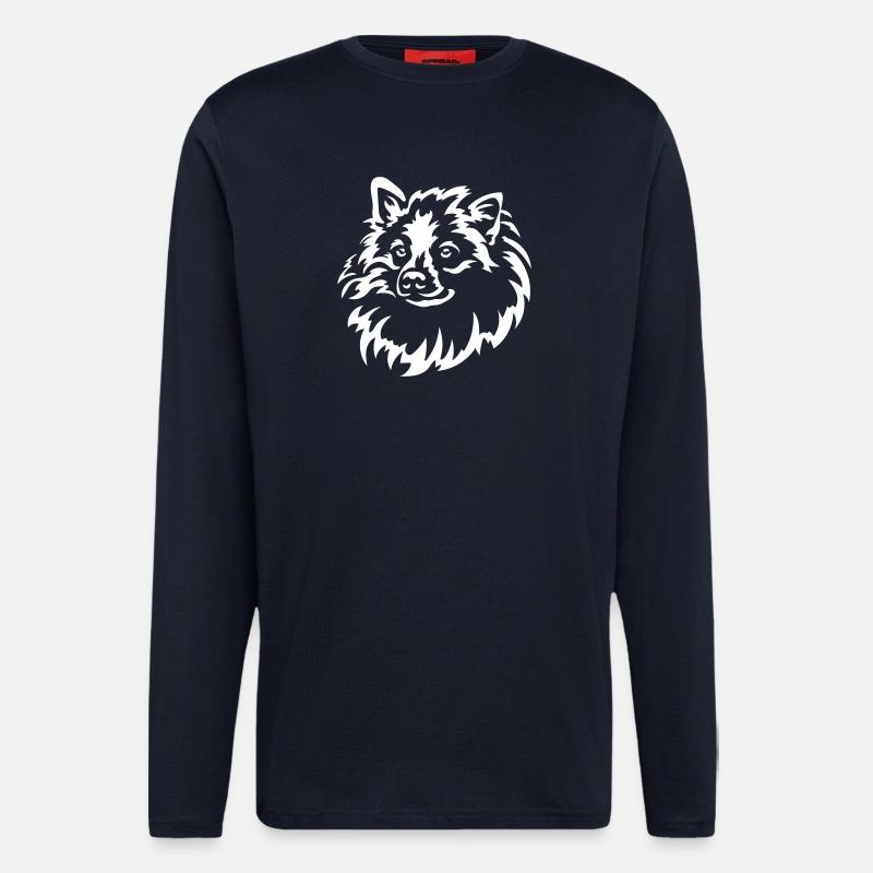 Pointed head "Black Edition" - Longsleeve - made by SPREAD  - DARK NAVY