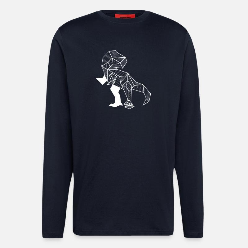 Trex - Longsleeve - made by SPREAD  - DARK NAVY