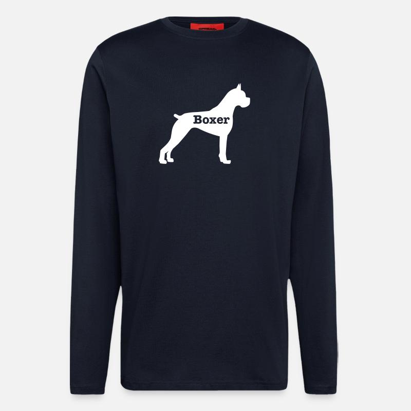 Boxer - Langarmshirt - made by SPREAD  - DARK NAVY