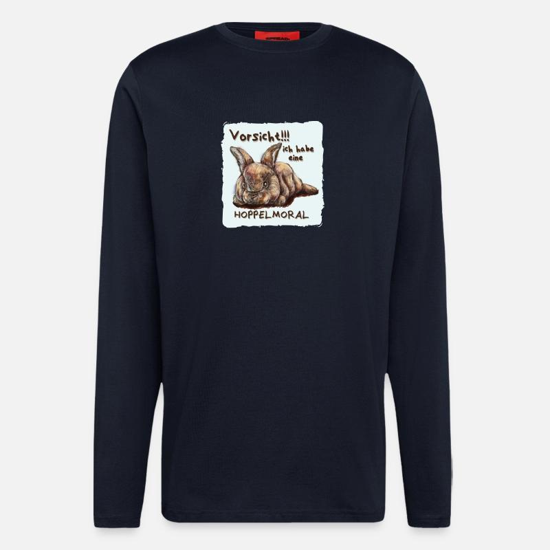 Hoppelmoral - Langarmshirt - made by SPREAD  - DARK NAVY
