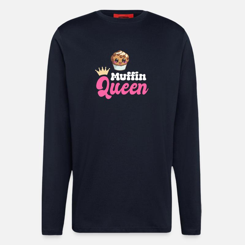 Muffin Baking Baker - Longsleeve - made by SPREAD  - DARK NAVY