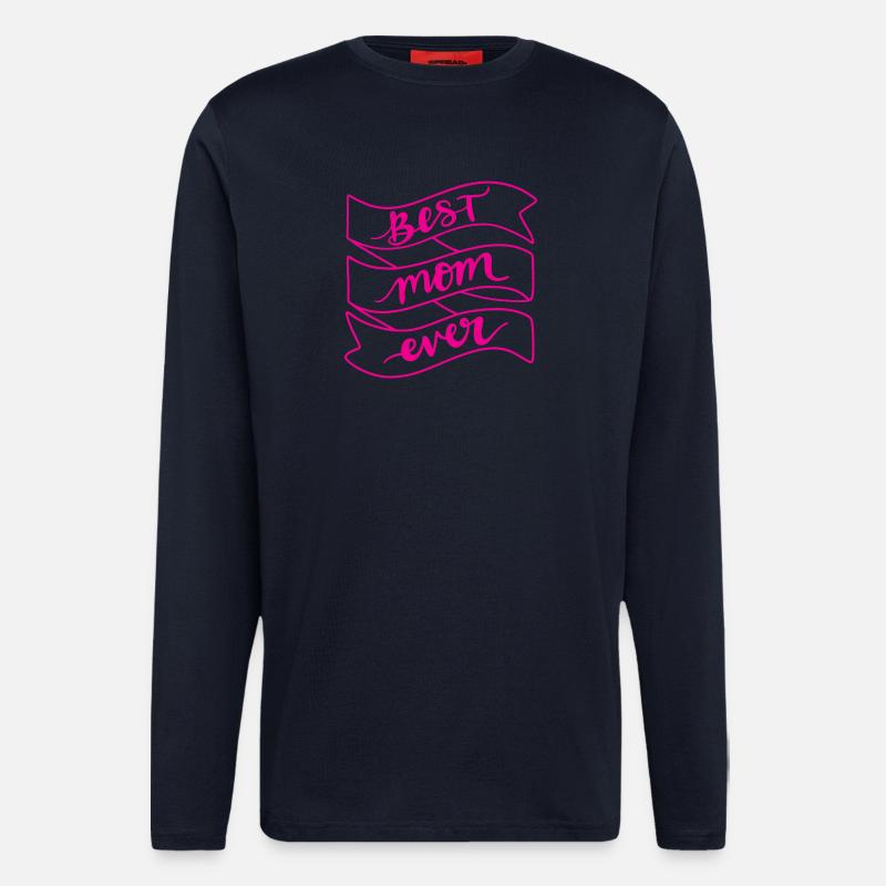 Beste Mutter aller Zeiten - Langarmshirt - made by SPREAD  - DARK NAVY