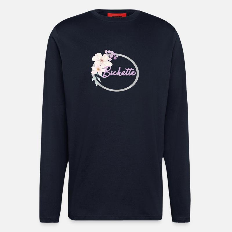 Bichette (Begriffsklärung) - Langarmshirt - made by SPREAD  - DARK NAVY
