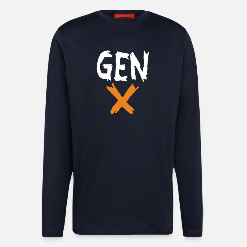 Gen X - Langarmshirt - made by SPREAD  - DARK NAVY