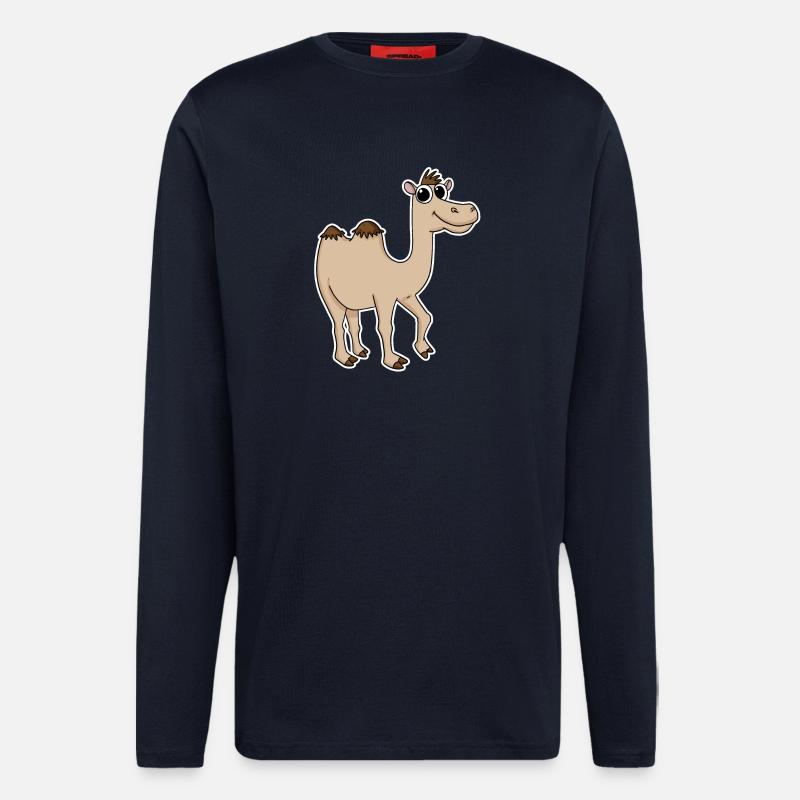 Kamel - Langarmshirt - made by SPREAD  - DARK NAVY