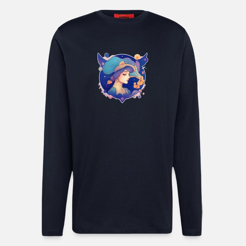 Dame - Langarmshirt - made by SPREAD  - DARK NAVY