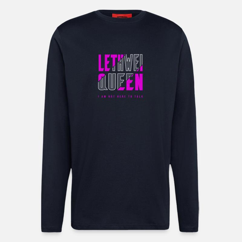 Lethwei Königin - Langarmshirt - made by SPREAD  - DARK NAVY