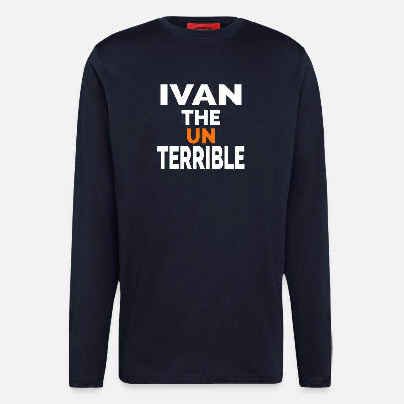 Ivan the un terrible - Longsleeve - made by SPREAD  - DARK NAVY