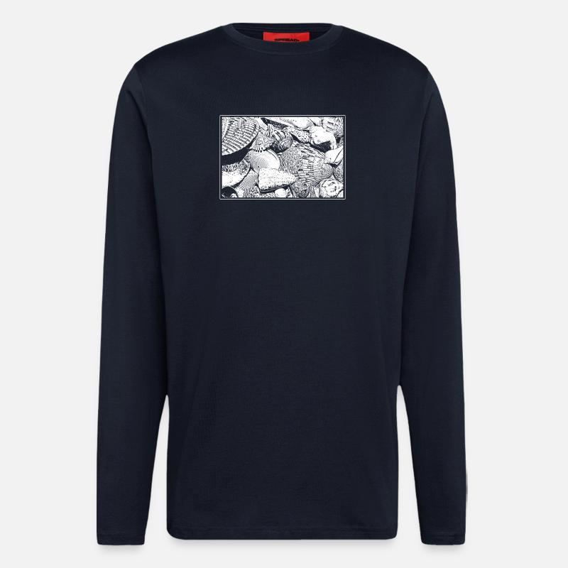 Shells - Longsleeve - made by SPREAD  - DARK NAVY
