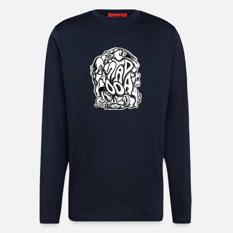 Stapooa2 - Longsleeve - made by SPREAD  - DARK NAVY