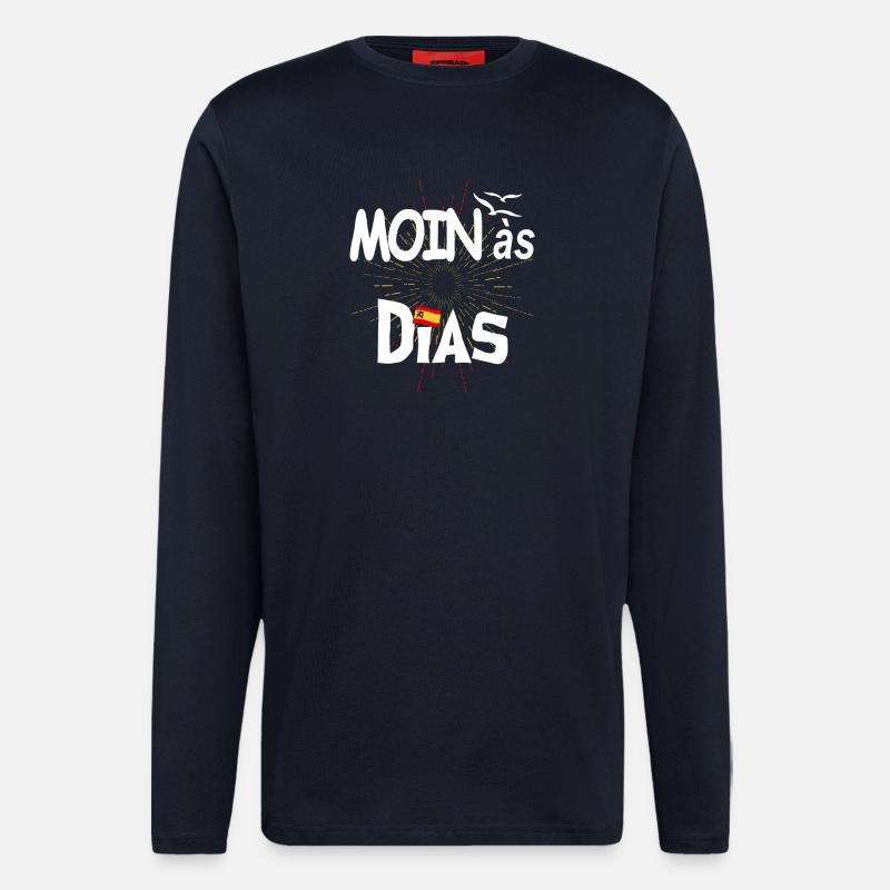 MOINas Dias - Langarmshirt - made by SPREAD  - DARK NAVY