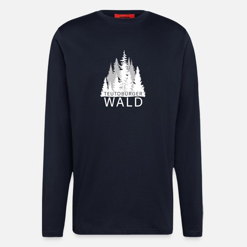 Teutoburger Wald - Langarmshirt - made by SPREAD  - DARK NAVY
