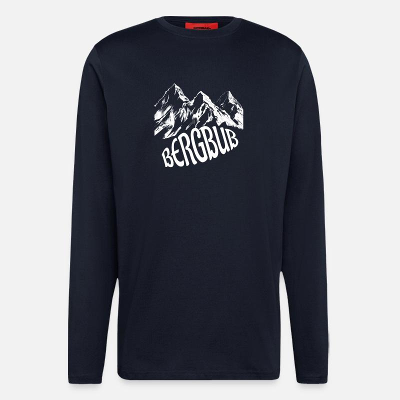 Bergbub - Langarmshirt - made by SPREAD  - DARK NAVY