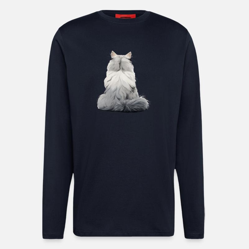 Perserkatze - Langarmshirt - made by SPREAD  - DARK NAVY