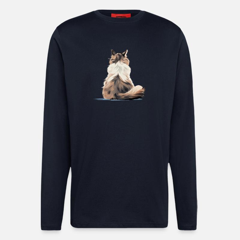 Ragdoll - Langarmshirt - made by SPREAD  - DARK NAVY