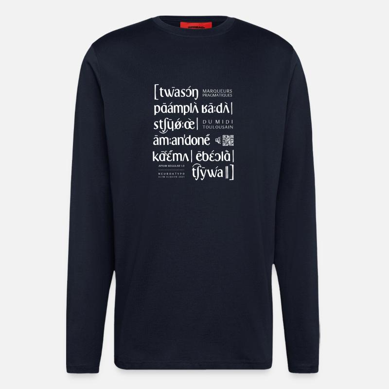 apium - API - Longsleeve - made by SPREAD  - DARK NAVY