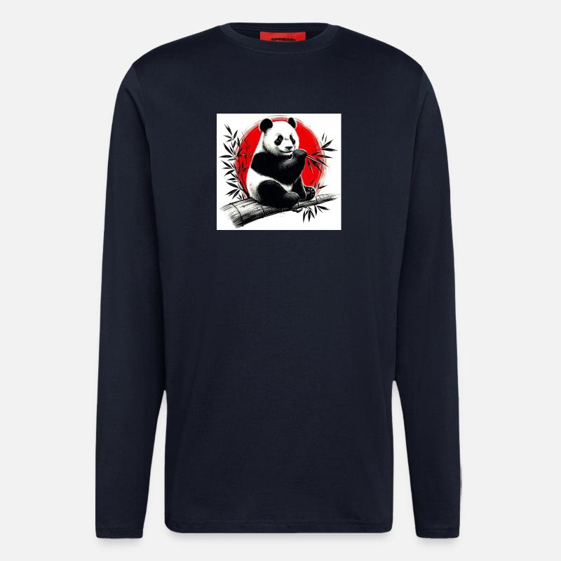 Panda - Longsleeve - made by SPREAD - DARK NAVY