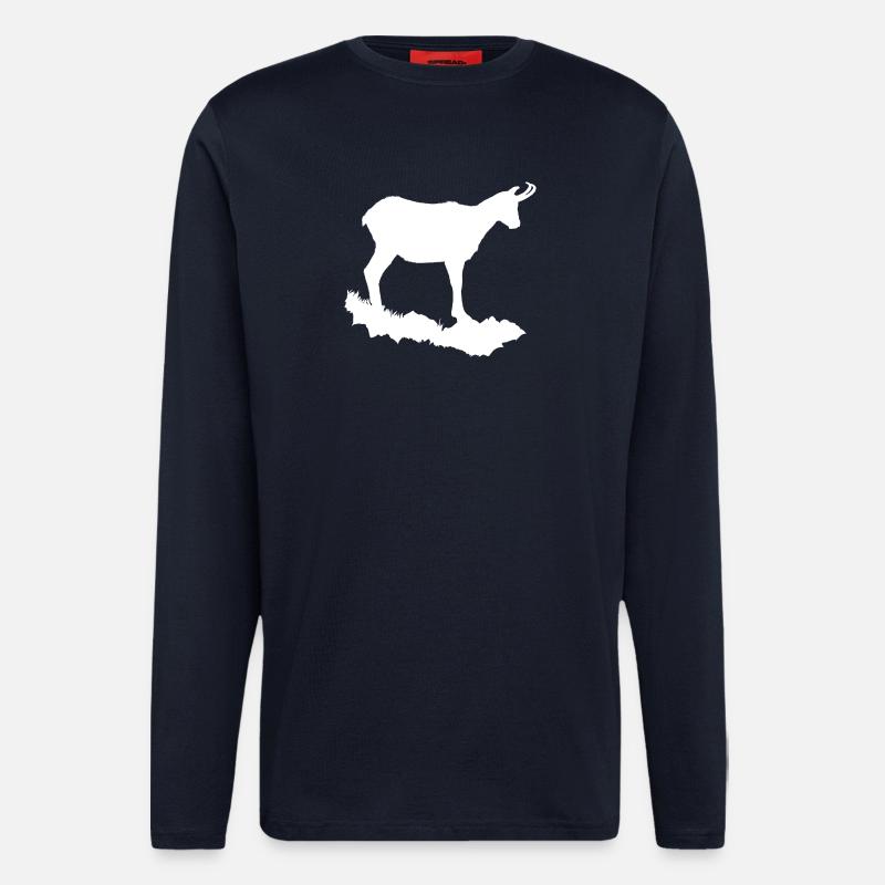 Gams - Langarmshirt - made by SPREAD - DARK NAVY
