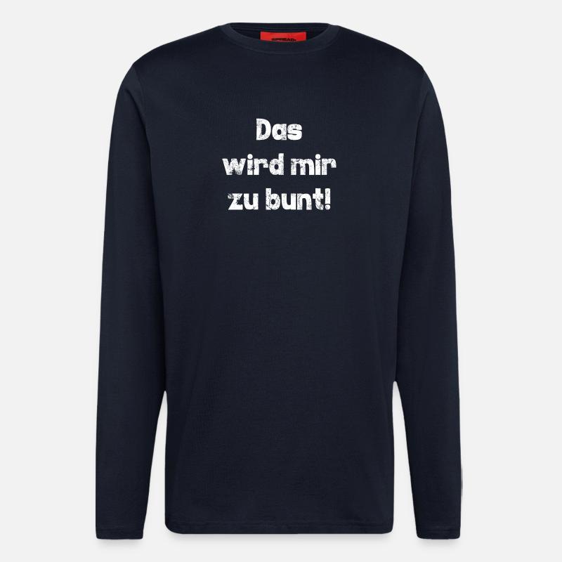 zu bunt - Langarmshirt - made by SPREAD  - DARK NAVY