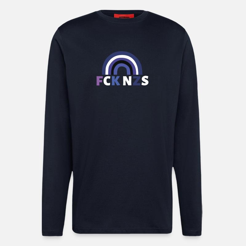 FCK NZS - Langarmshirt - made by SPREAD  - DARK NAVY