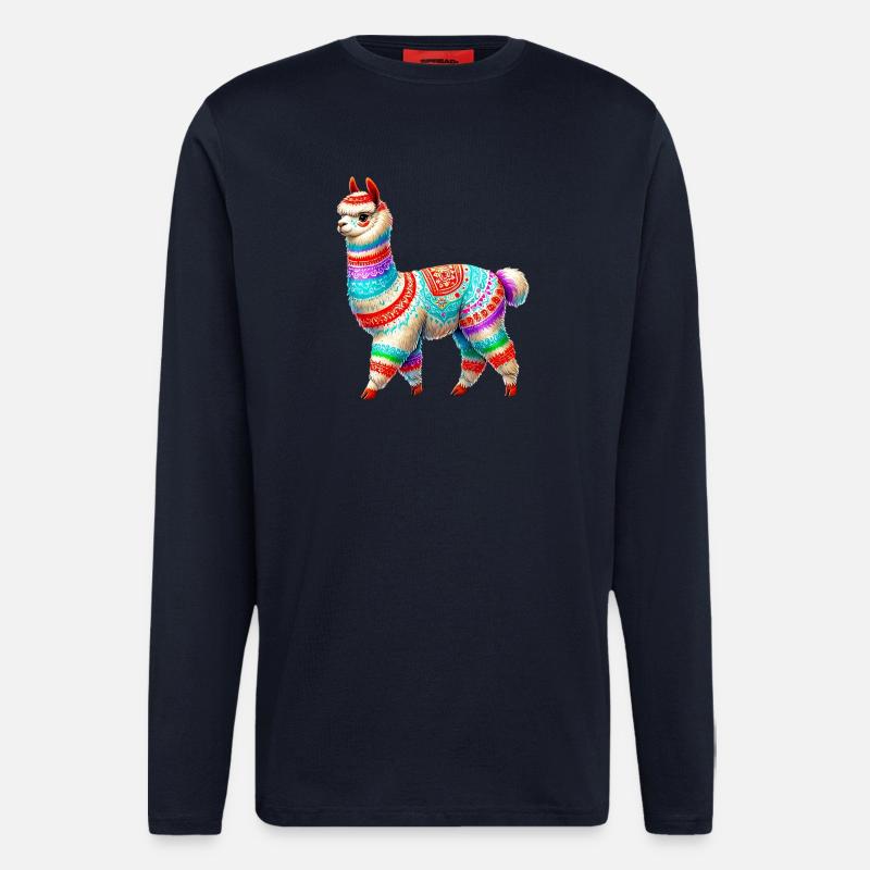 Alpaca - Longsleeve - made by SPREAD  - DARK NAVY