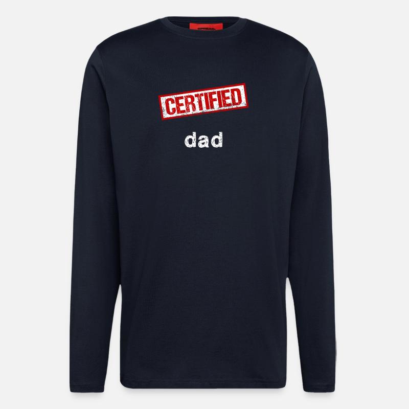 Papa - Langarmshirt - made by SPREAD  - DARK NAVY