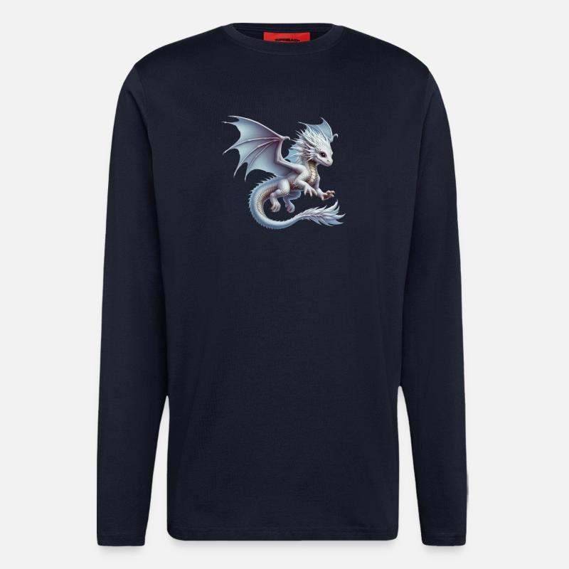 Dragon - Longsleeve - made by SPREAD  - DARK NAVY