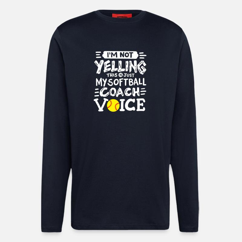 Softball Trainer - Langarmshirt - made by SPREAD - DARK NAVY