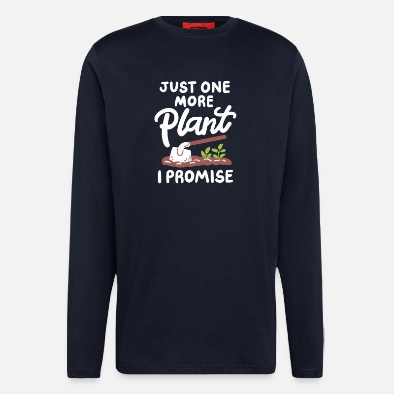 Gartenarbeit Gärtner - Langarmshirt - made by SPREAD - DARK NAVY