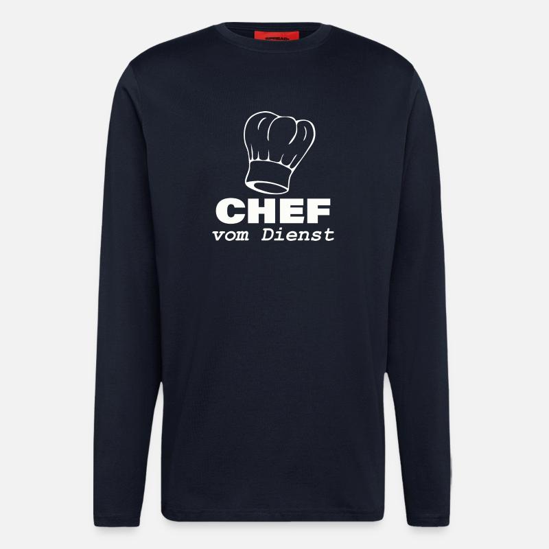 CHEF VOM DIENST - Langarmshirt - made by SPREAD  - DARK NAVY