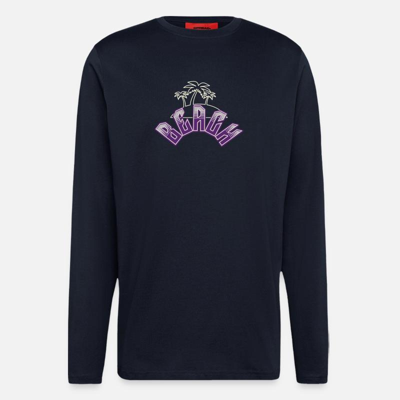Beach - Langarmshirt - made by SPREAD  - DARK NAVY