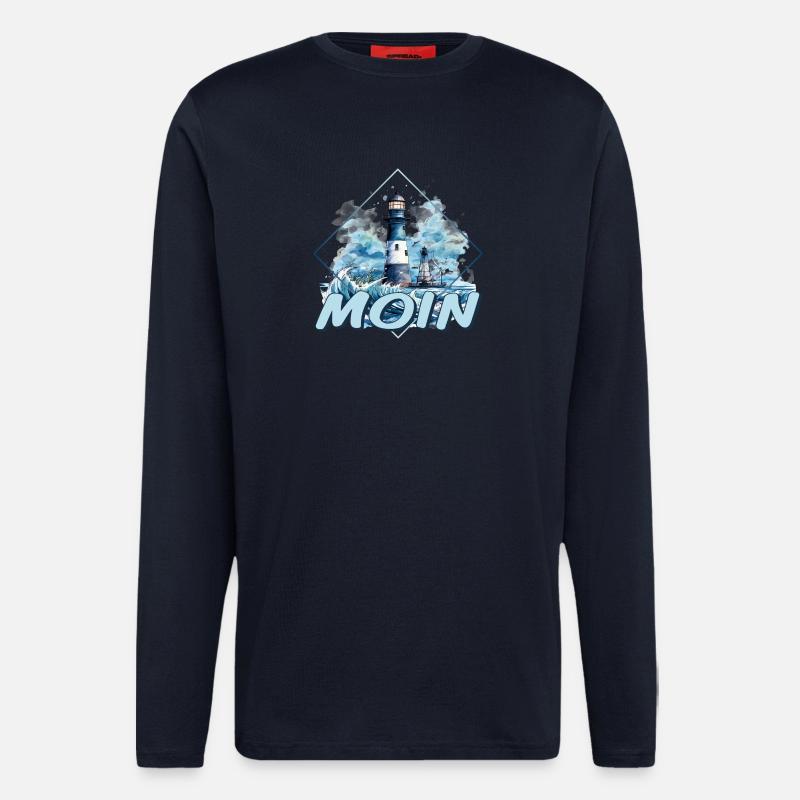 Moin - Langarmshirt - made by SPREAD  - DARK NAVY