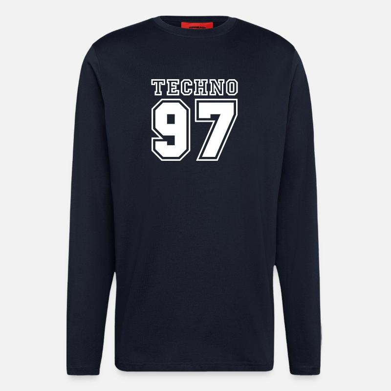 TECHNO 97 - Langarmshirt - made by SPREAD  - DARK NAVY