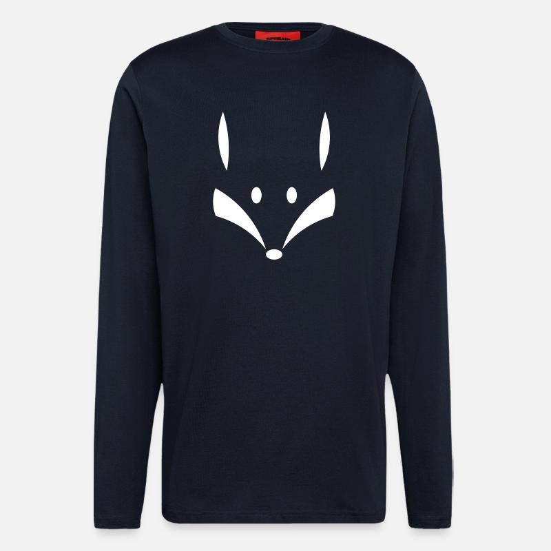 Smart as a fox - Longsleeve - made by SPREAD - DARK NAVY